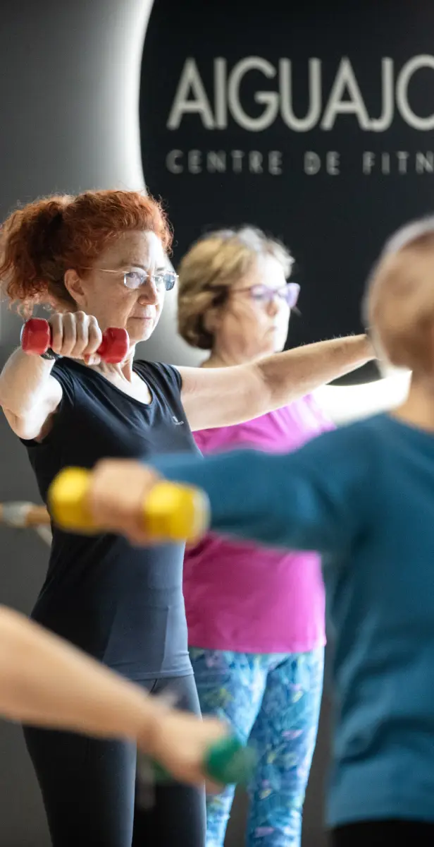 Ejercicios de fuerza para mayores