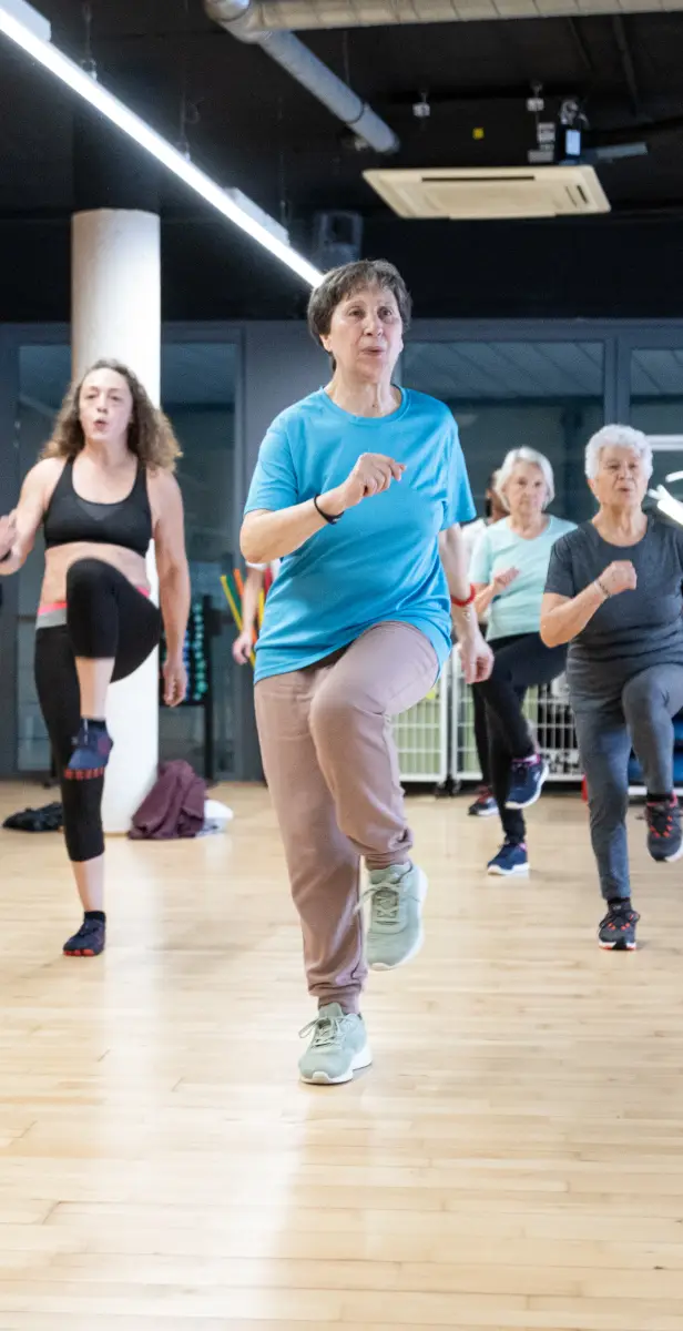 Ejercicios de fuerza para mayores