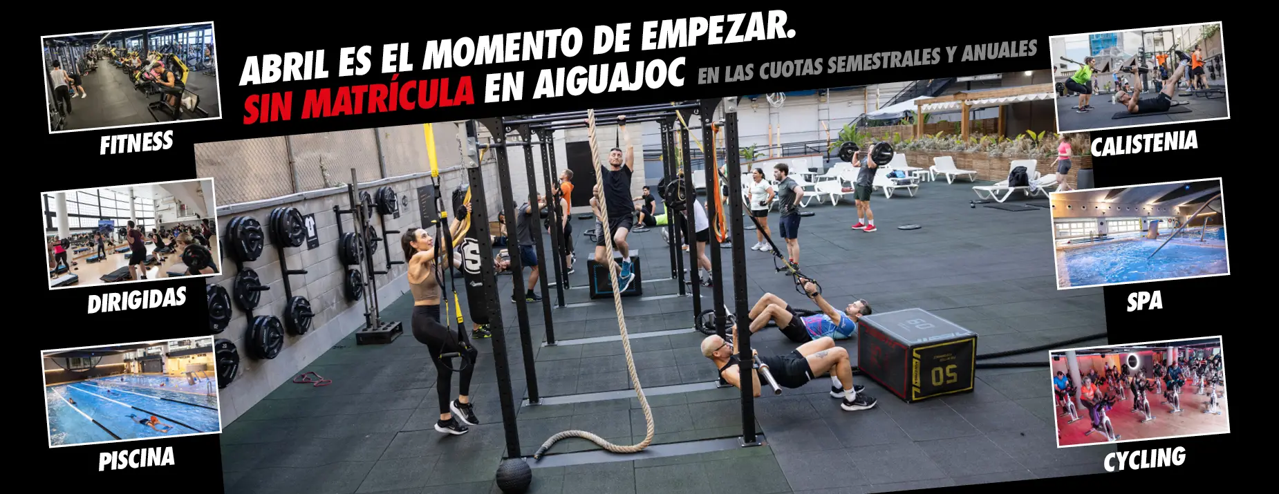 Abril sin matrícula - Aiguajoc