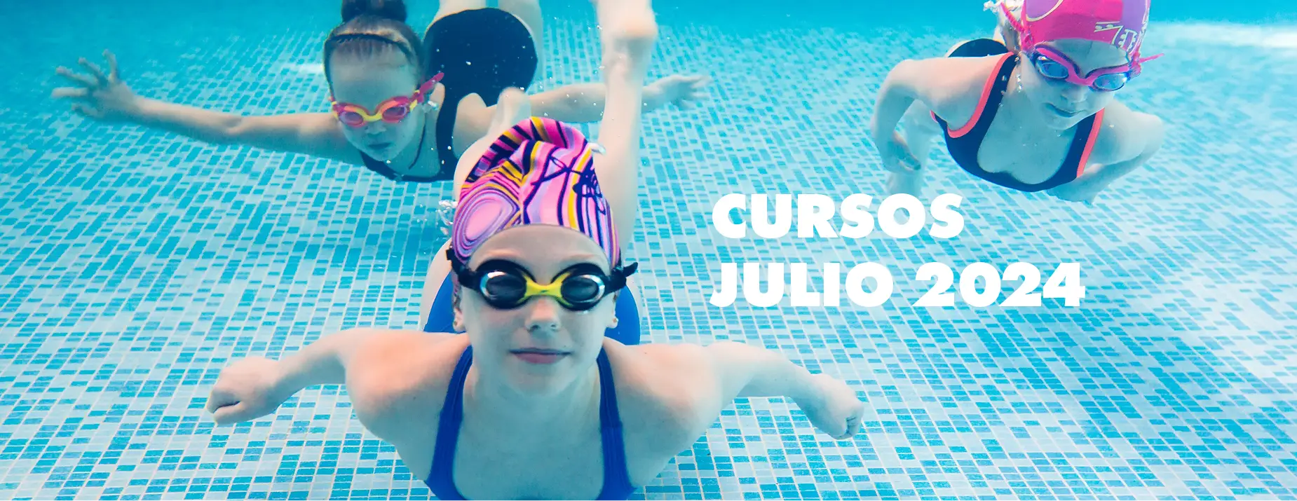 Cursos de natación julio 2024 - Aiguajoc