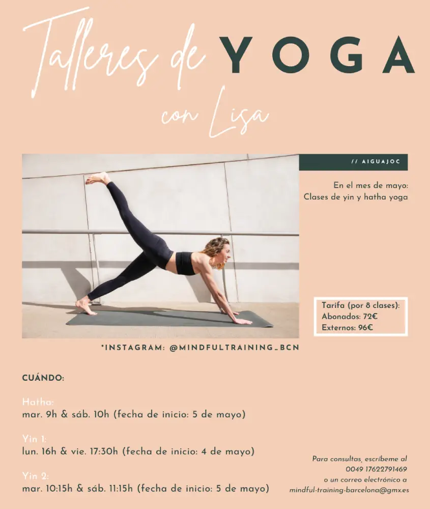 Clases de Yin y Hatha Yoga con Lisa