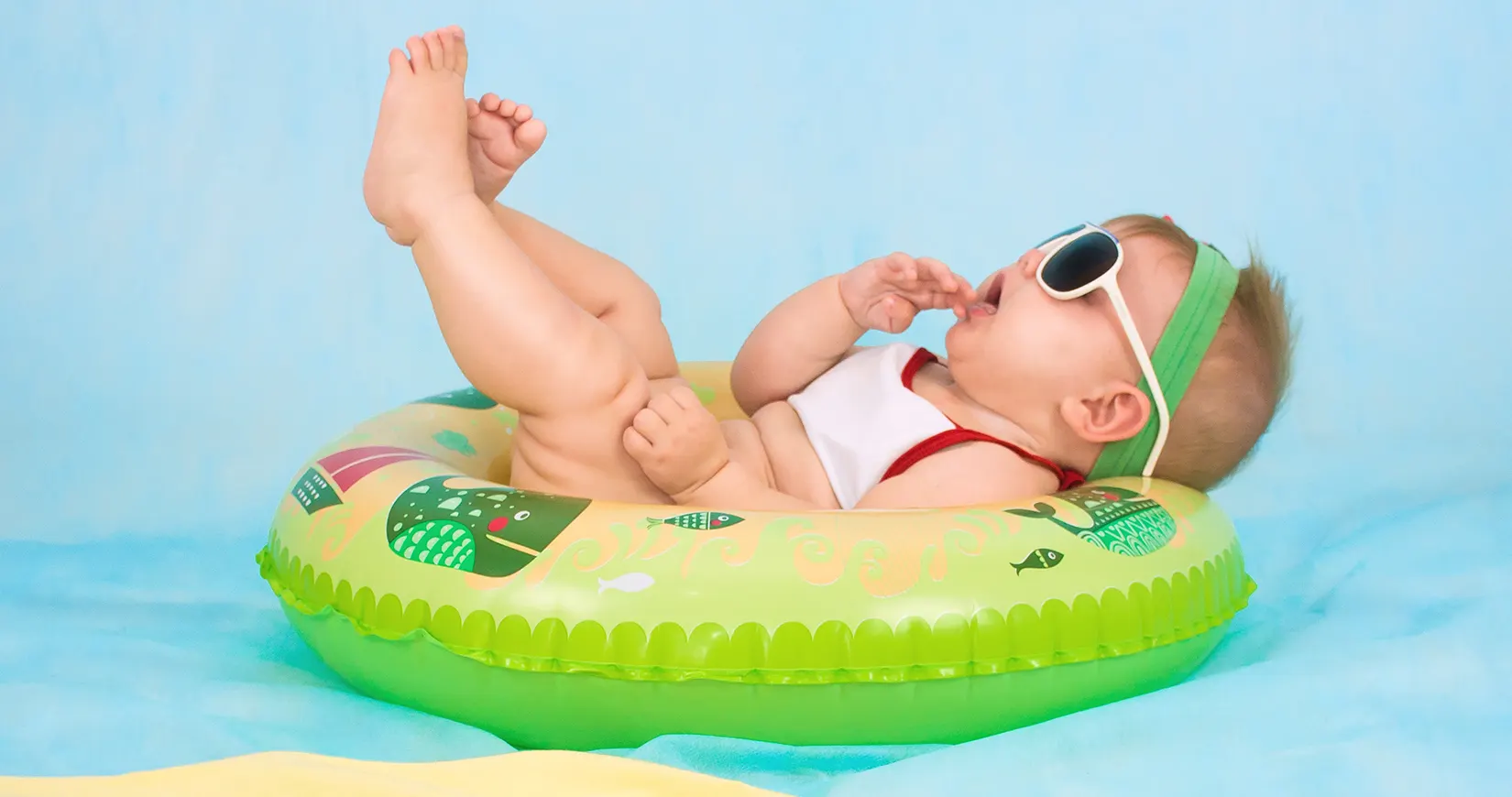 Clases de natación para bebés