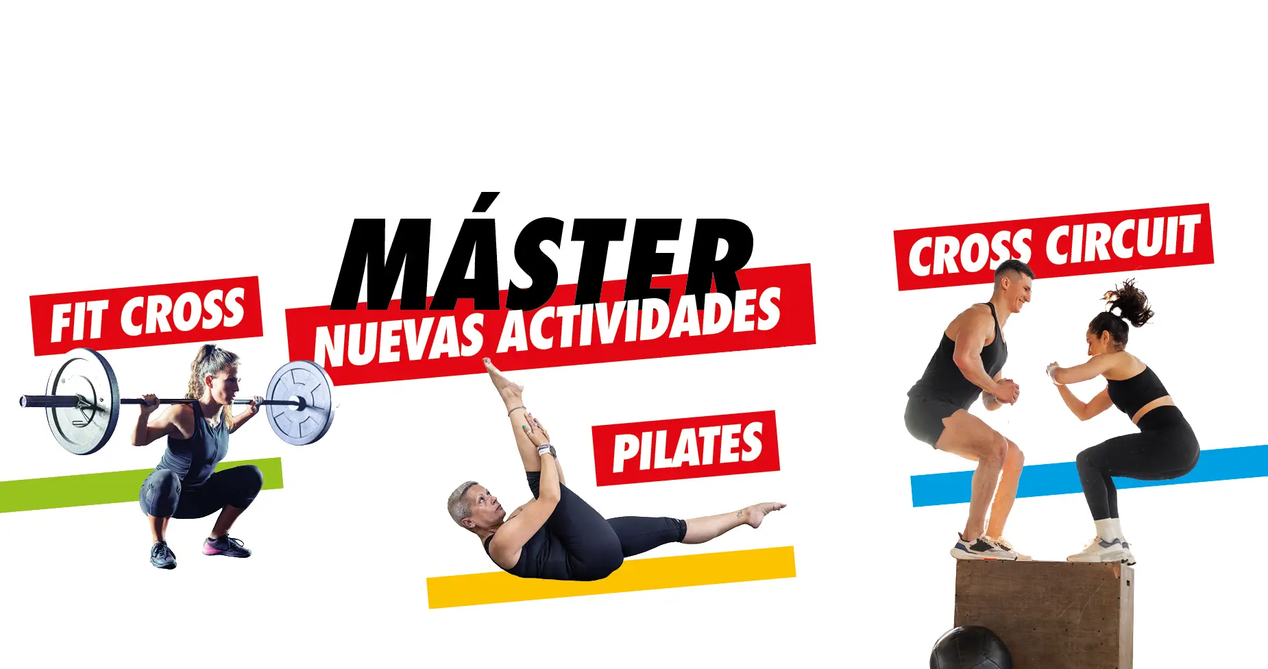 Descubre las nuevas estrellas de nuestro gimnasio: FitCross, Cross Circuit y Pilates