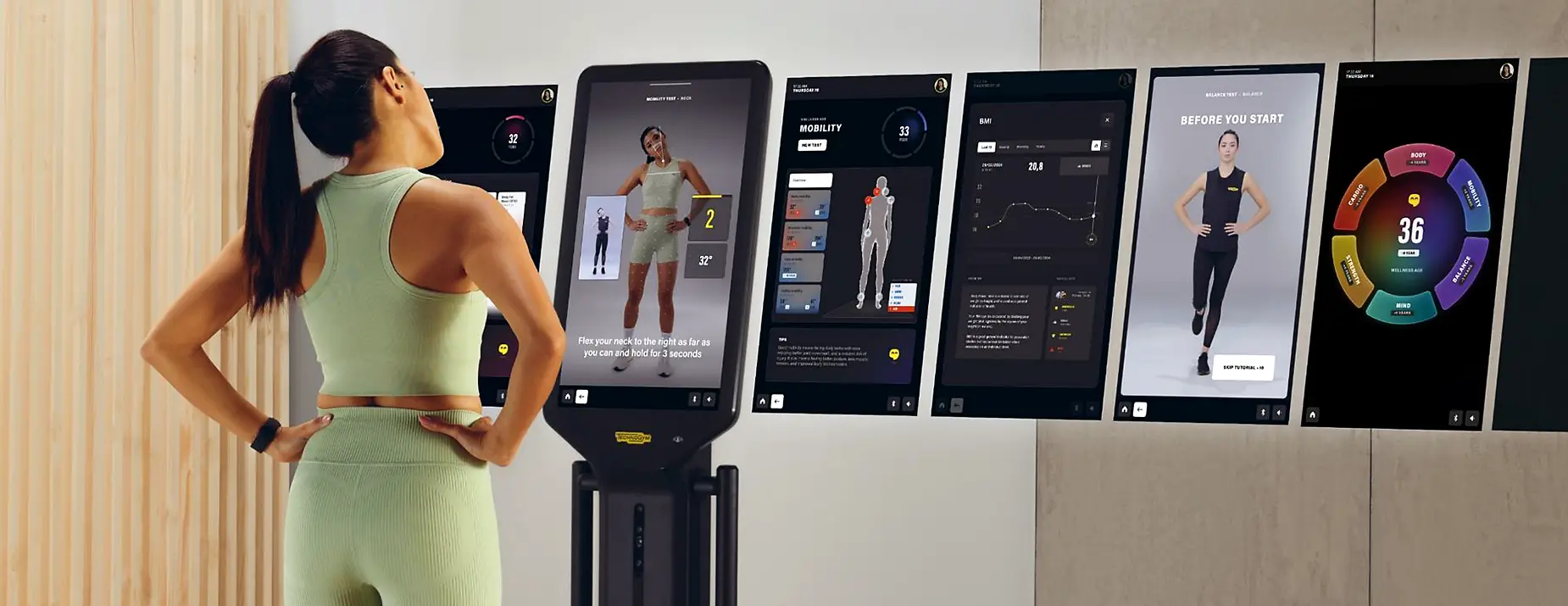 Technogym Checkup i App Technogym